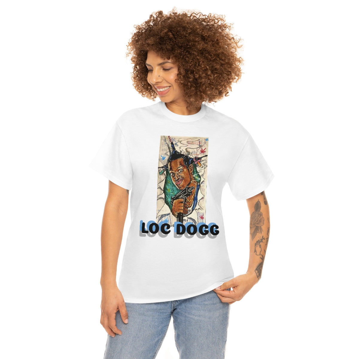 LOC DOGG Unisex Heavy Cotton Tee