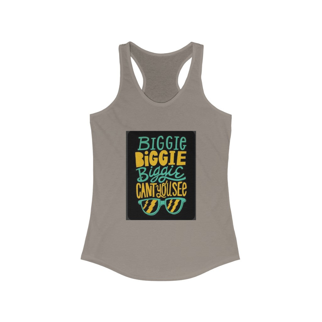 Can't U See Big? Women's Ideal Racerback Assorted Tanks