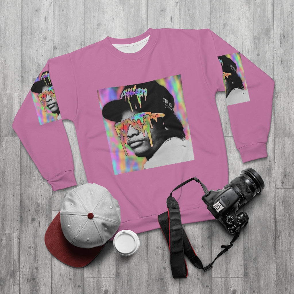 COLOR ME EAZY (PINK) AOP Unisex Sweatshirt