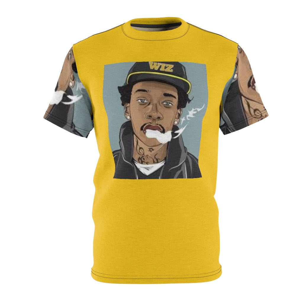 THE WIZ  ( GOLD ) ..  All Over Tee