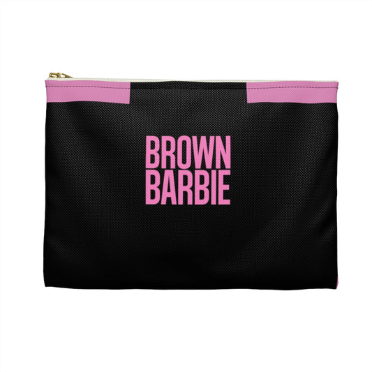 BROWN BARBIE black/pink  Accessory Pouch