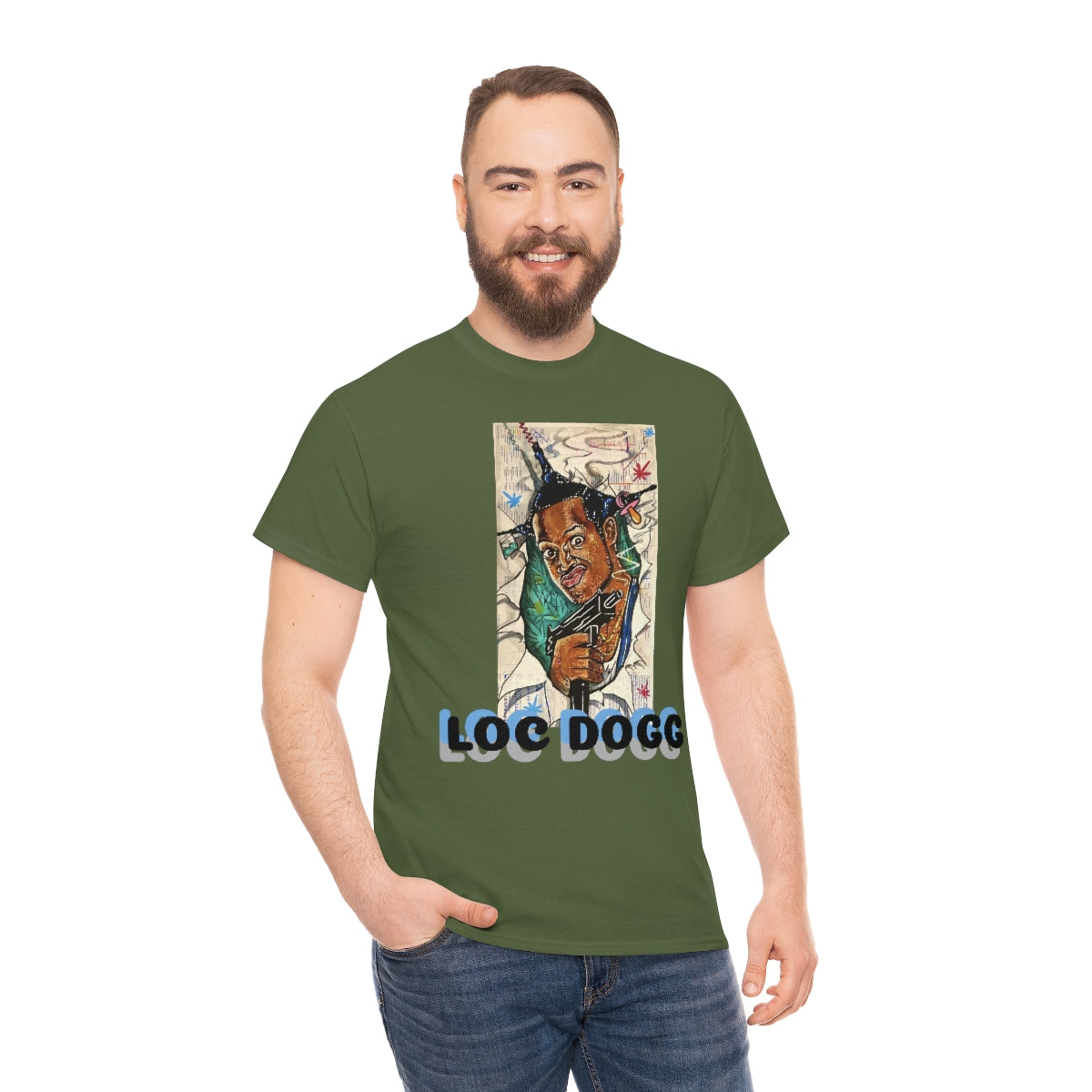 LOC DOGG Unisex Heavy Cotton Tee