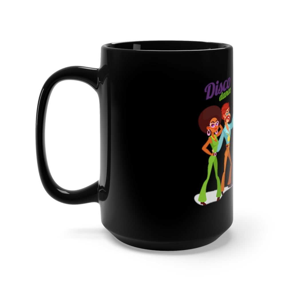 LET'S DANCE Black Mug 15oz