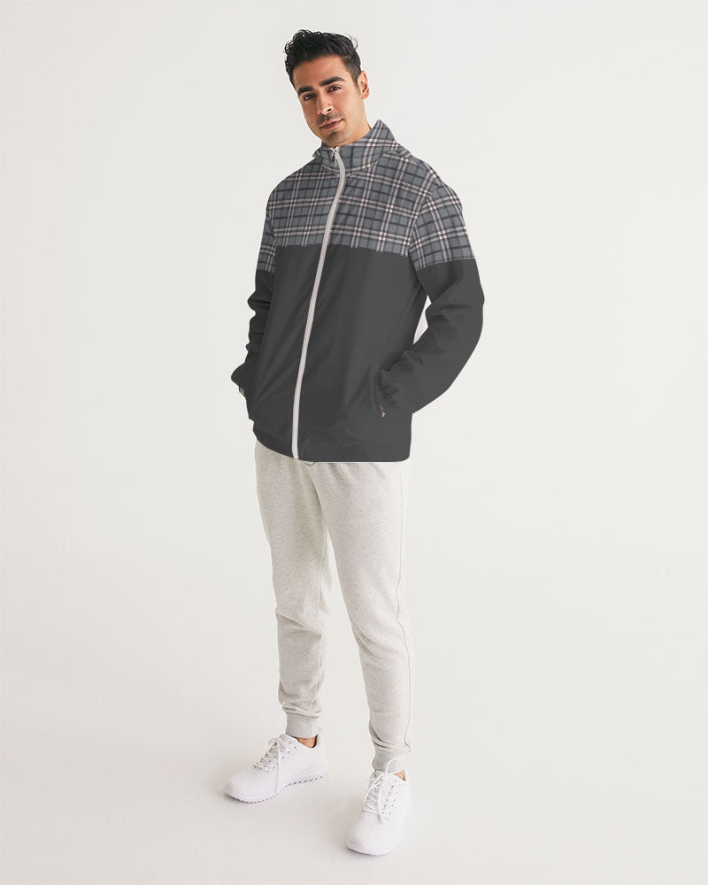 Classical Plaid Men's Windbreaker