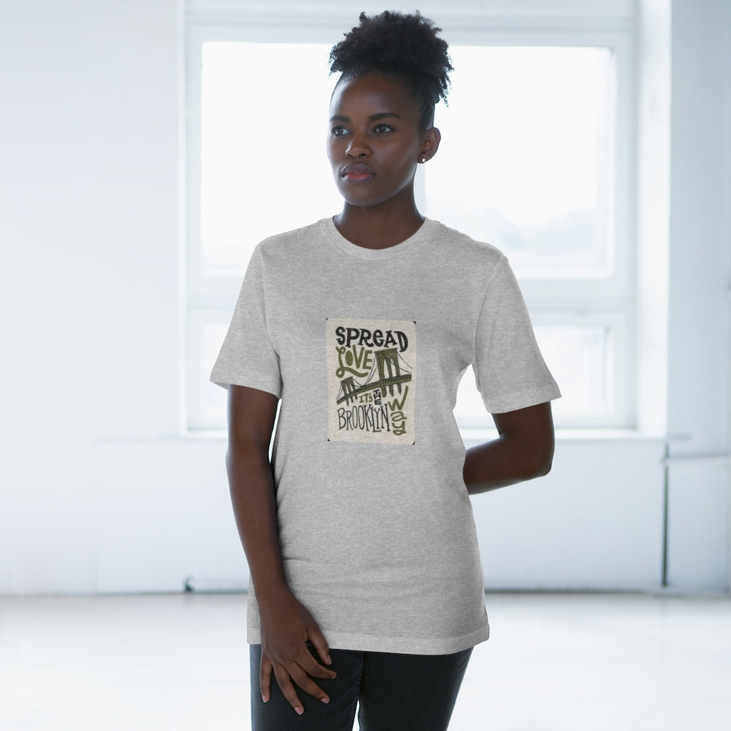 SPREAD LOVE ITS THE BROOKLYN WAY Unisex Deluxe T-shirt