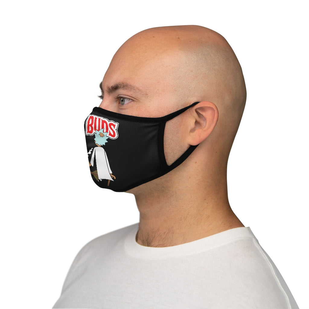 BEST BUDS FOUR TWENTY Fitted Polyester Face Mask