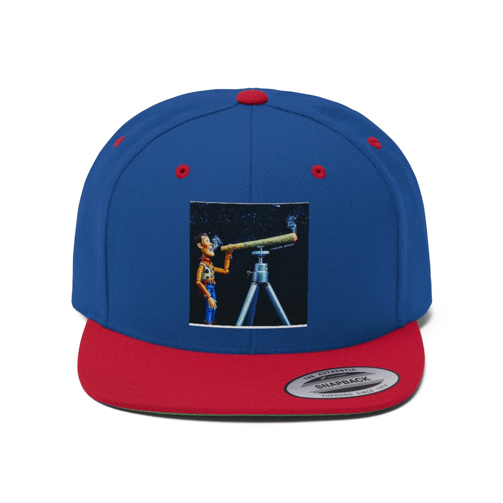 MIDNIGHT STARZZ Unisex Flat Bill Hat