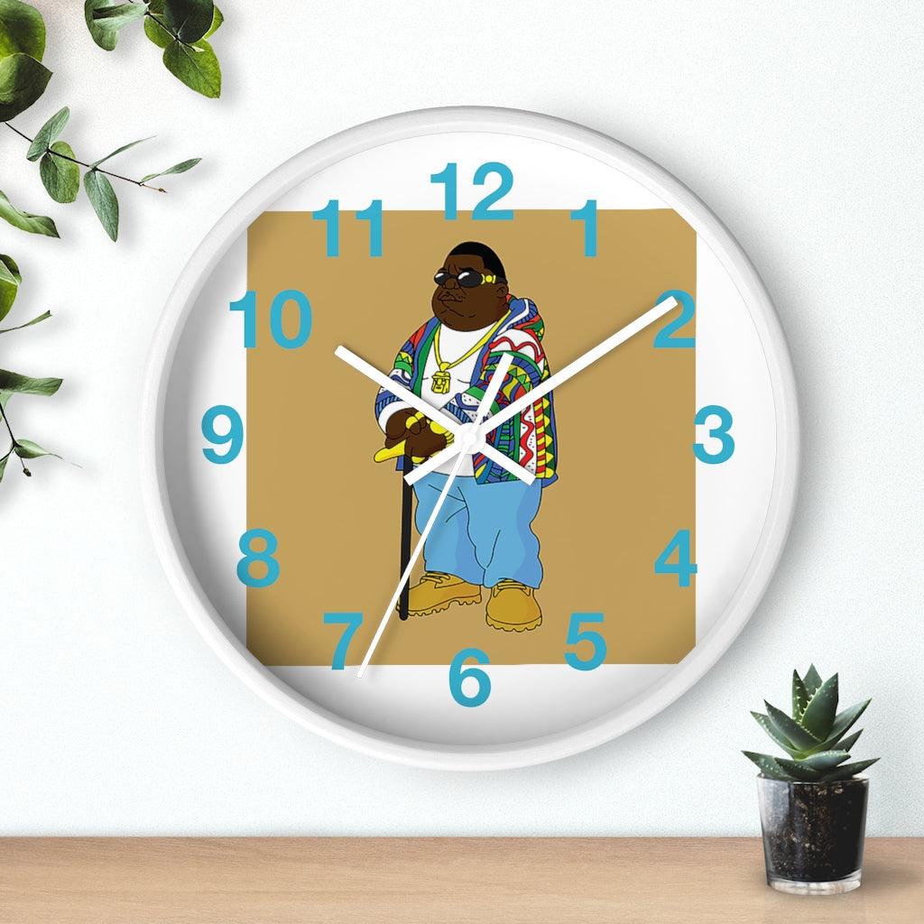 THROWBACK BABY BLUE COO Wall clock