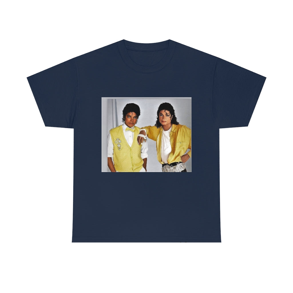 Michael meets MJ Just Blue Unisex Heavy Cotton Tee