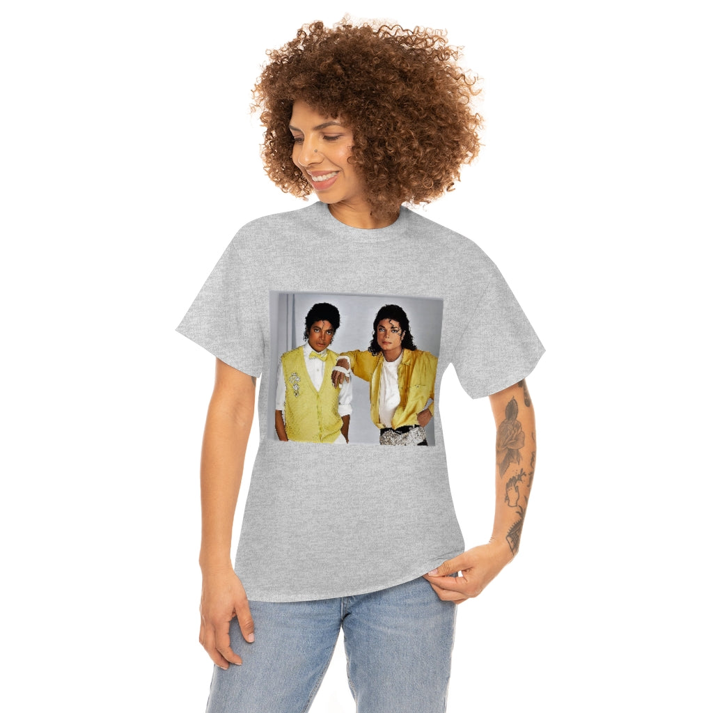 Michael meets MJ Unisex Heavy Cotton Tee