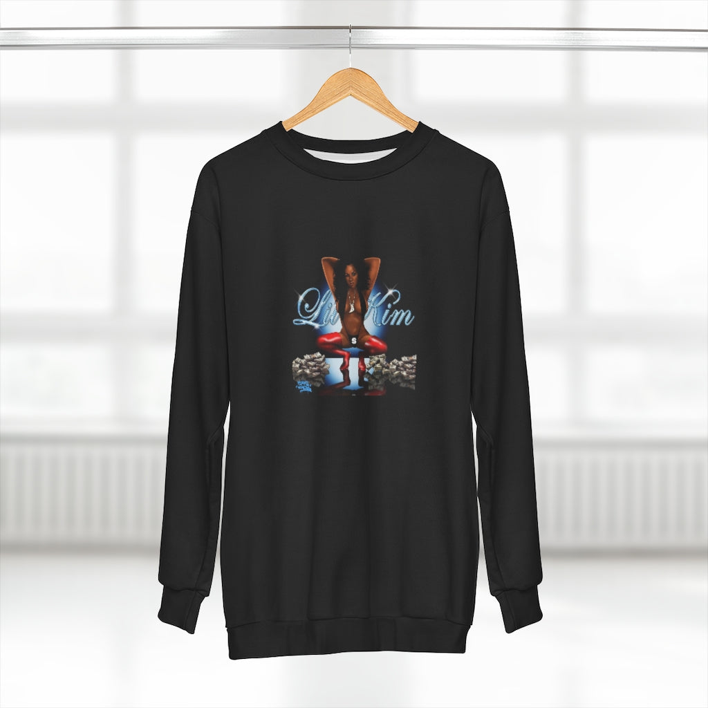 SUPER K (BLACK) AOP Unisex Sweatshirt