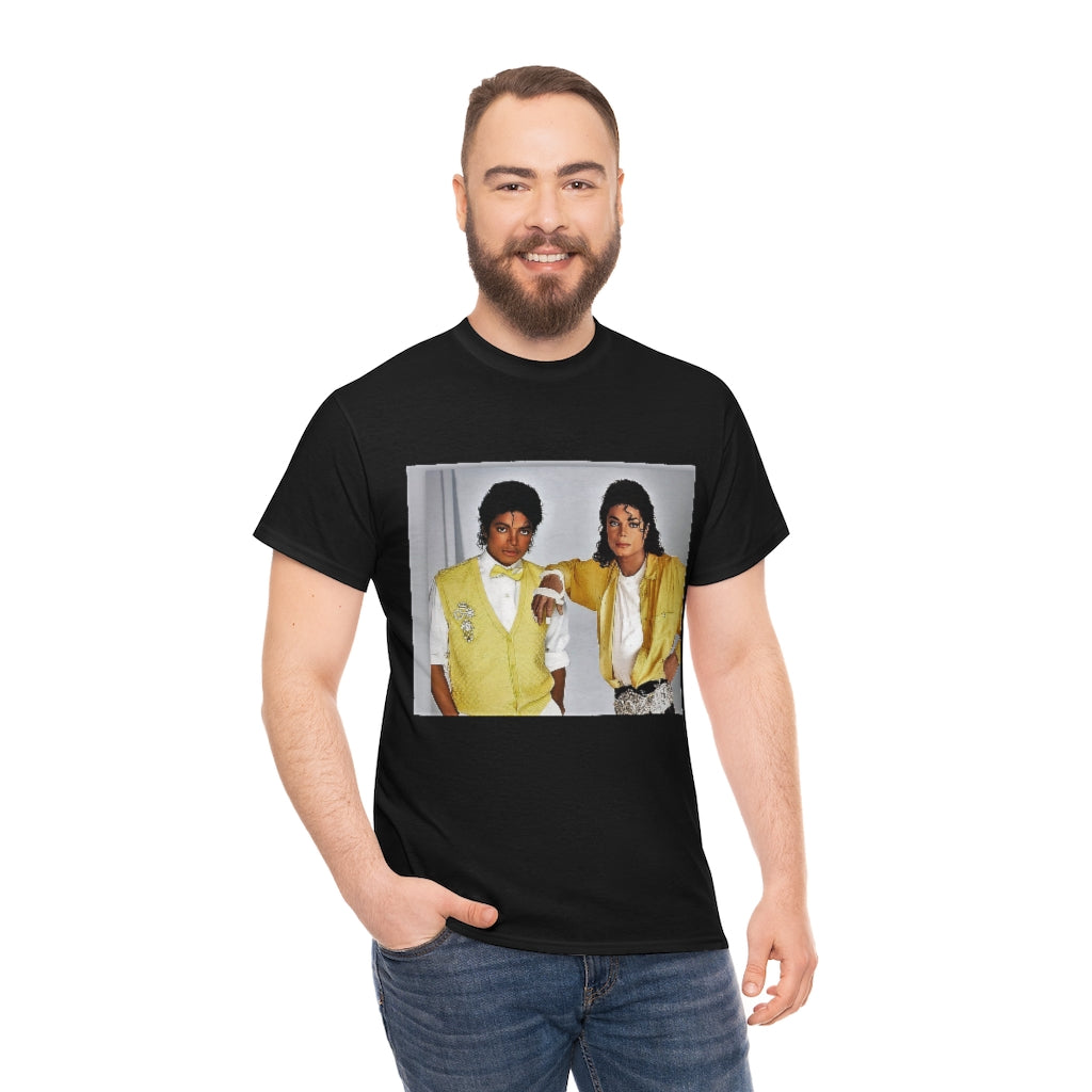 Michael meets MJ Unisex Heavy Cotton Tee