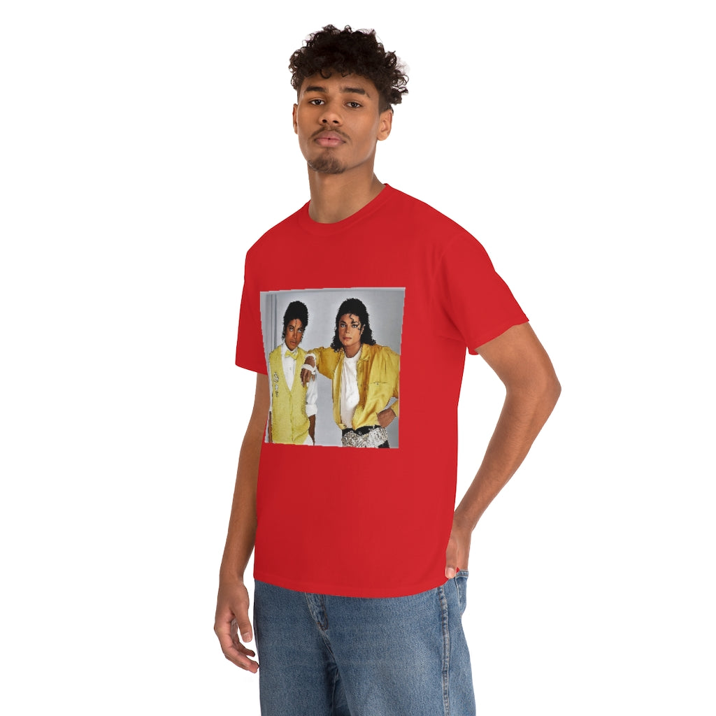 Michael meets MJ Unisex Heavy Cotton Tee