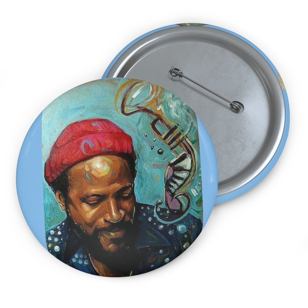 MUSICAL MARV.. Custom Pin / Button