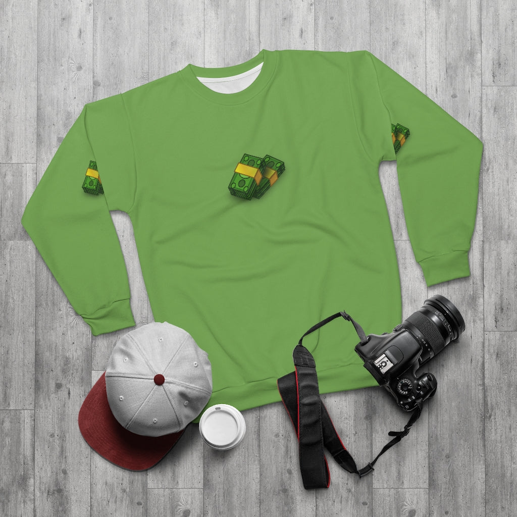 CASHOLA (Cash Green) AOP Unisex Sweatshirt