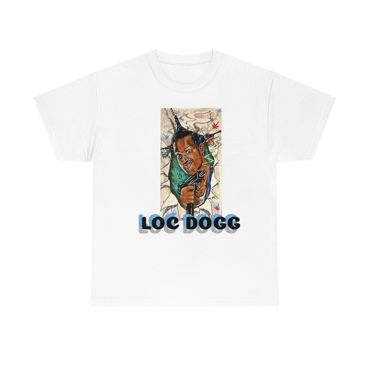 LOC DOGG Unisex Heavy Cotton Tee