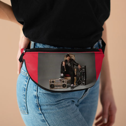 THE GOAT L  Red Fanny Pack