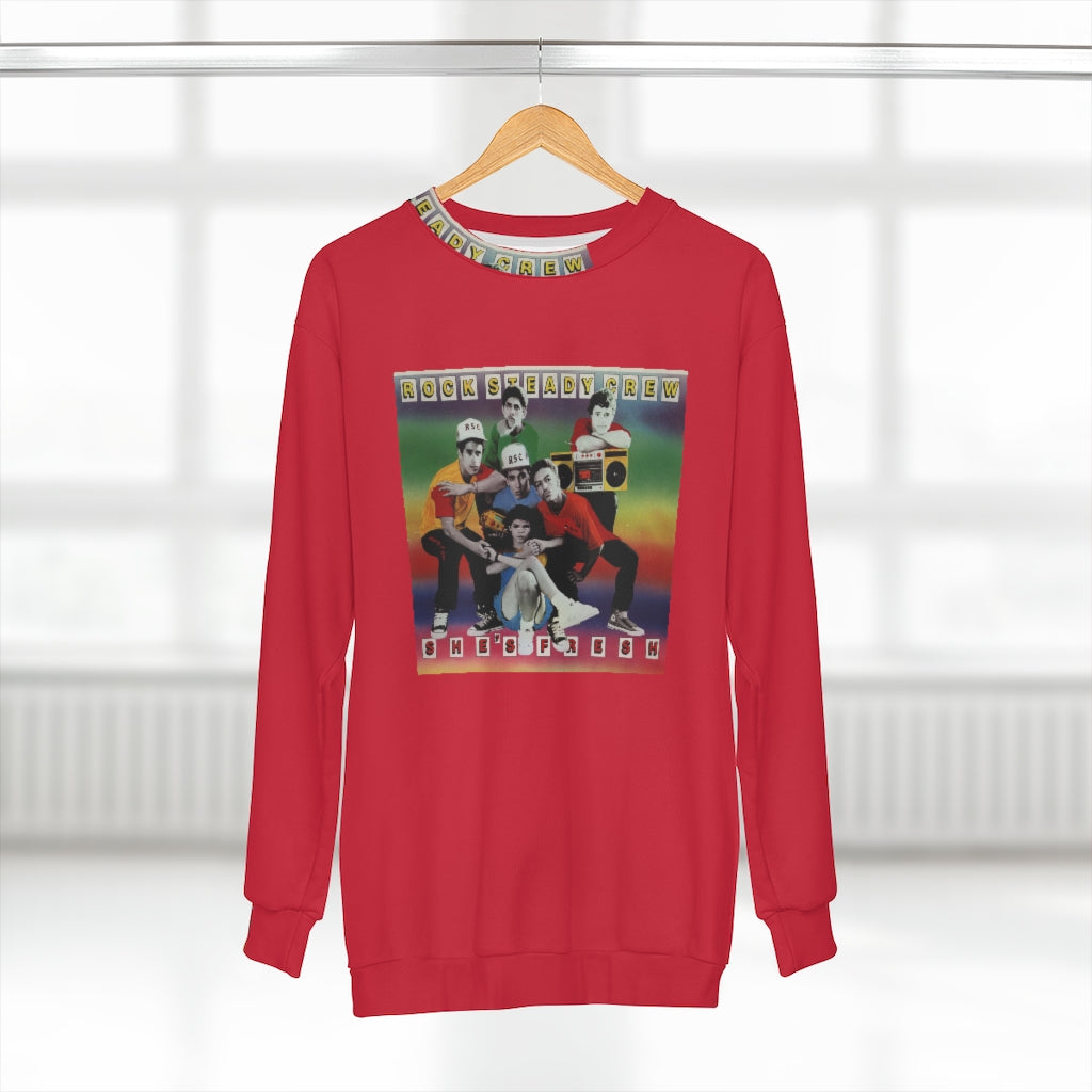 ROCK STEADY RED CLASSIC  ..  AOP Unisex Sweatshirt