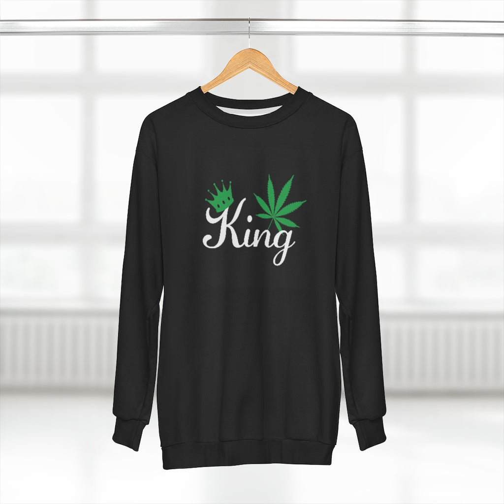 BUZZ KING  (BLACK) AOP Unisex Sweatshirt