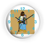 THROWBACK BABY BLUE COO Wall clock