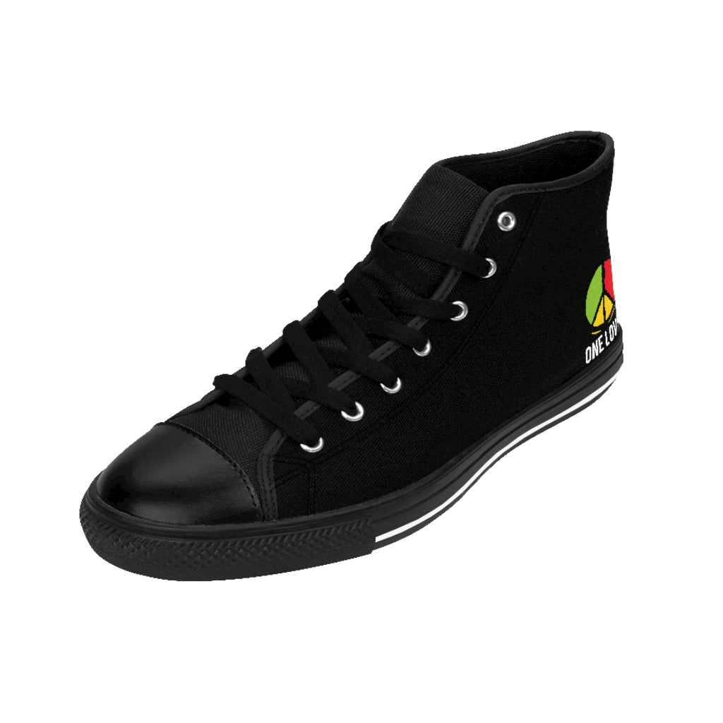 ONE LOVE. BLACK High-top Sneakers