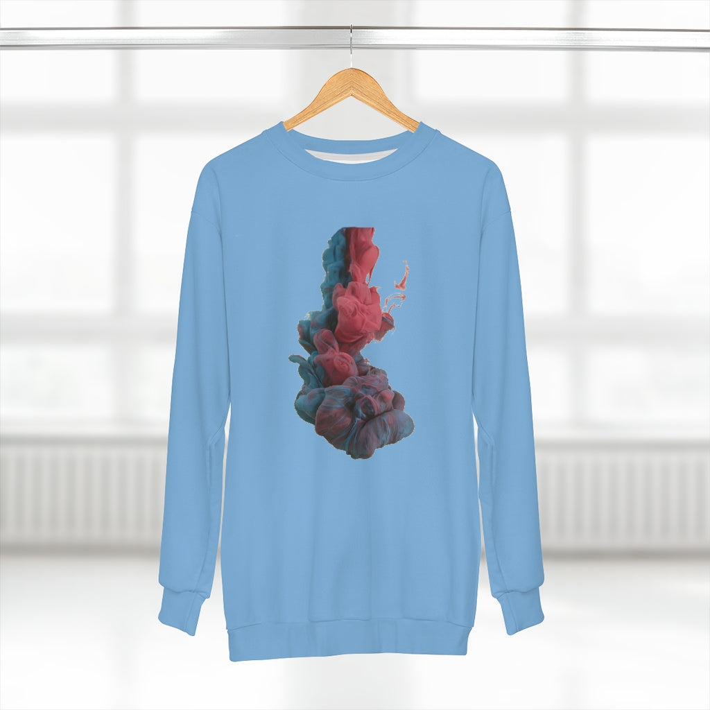 COLOR ME SMOKY (BLUE) AOP Unisex Sweatshirt