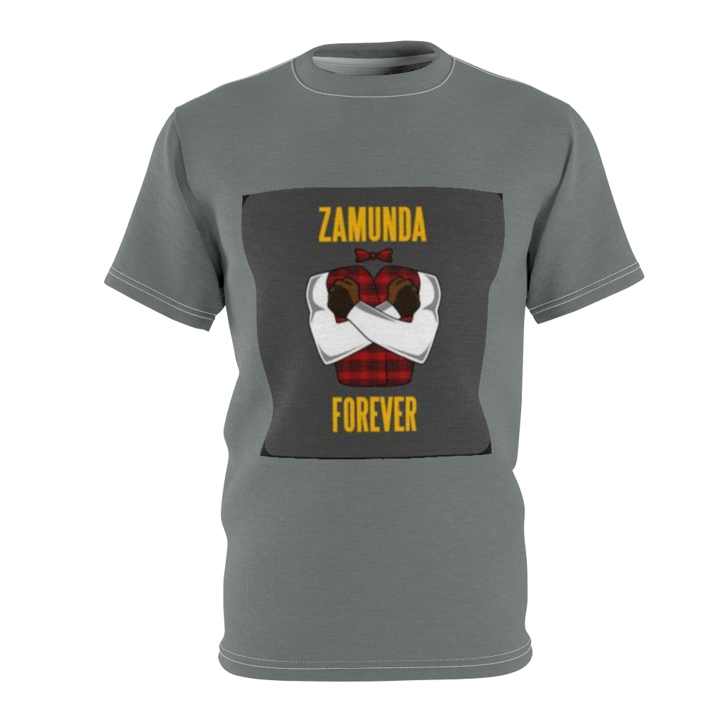 ZAMUNDA FOREVA .. (GRAY) ..  All Over Tee