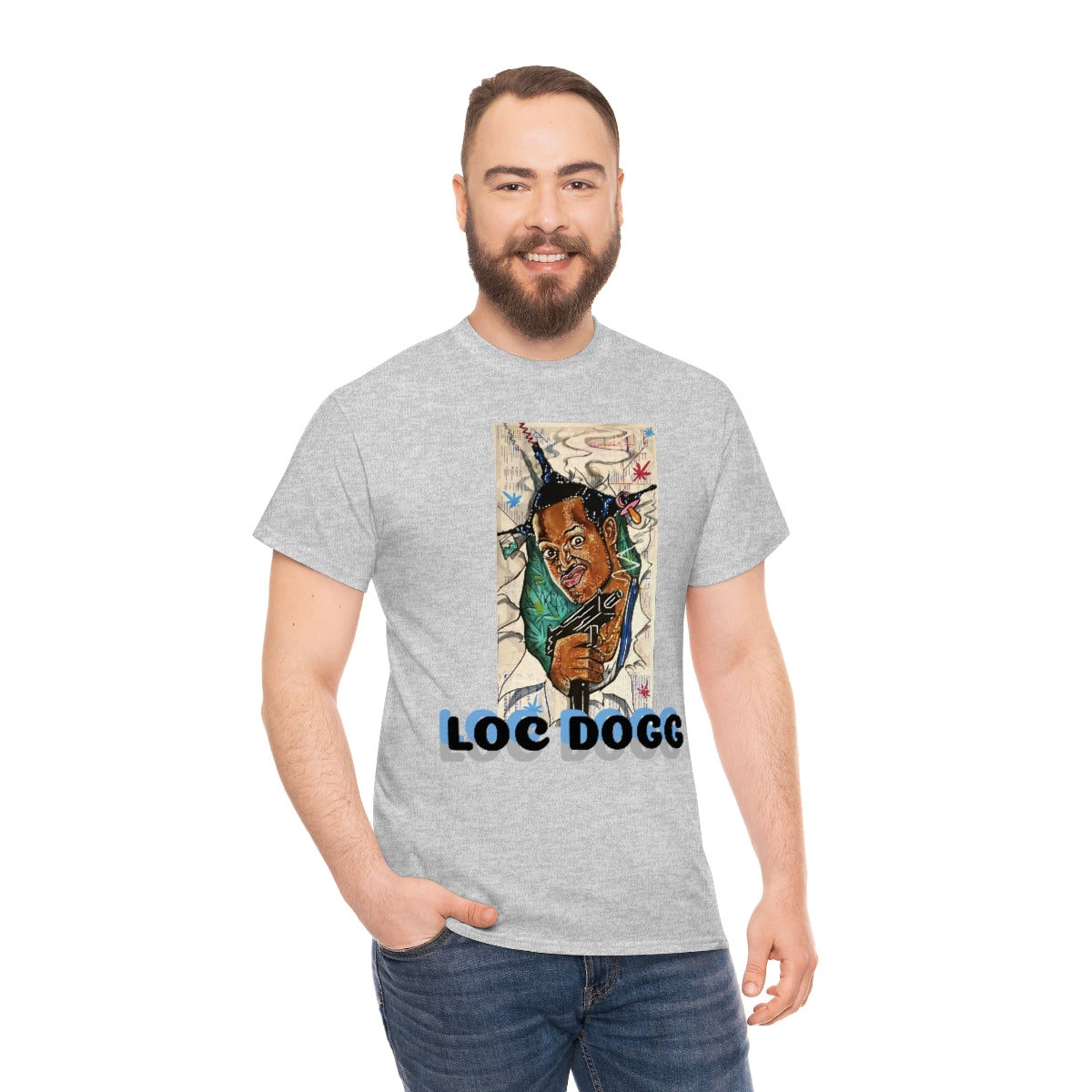 LOC DOGG Unisex Heavy Cotton Tee