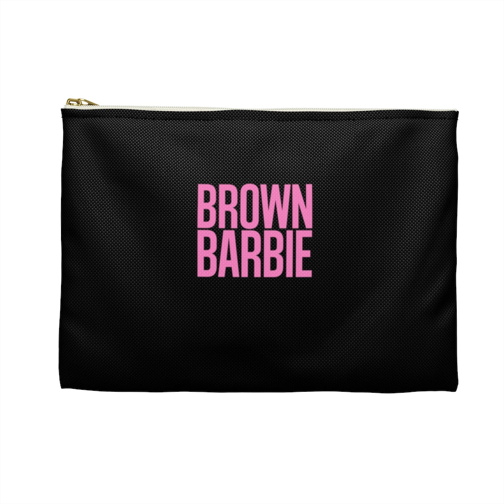 BROWN BARBIE black Accessory Pouch