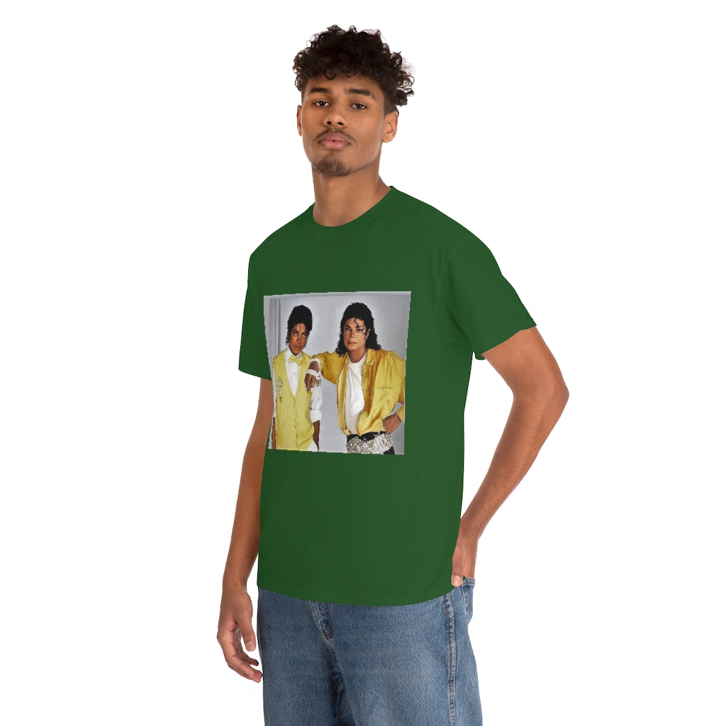 Michael meets MJ Unisex Heavy Cotton Tee