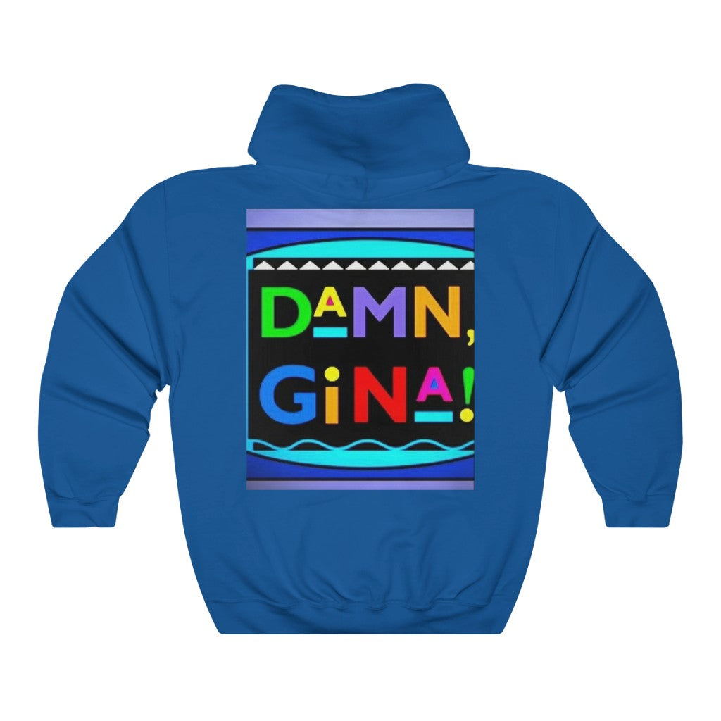 DAMN GINA .. Unisex Heavy Blend™ Hooded Sweatshirt