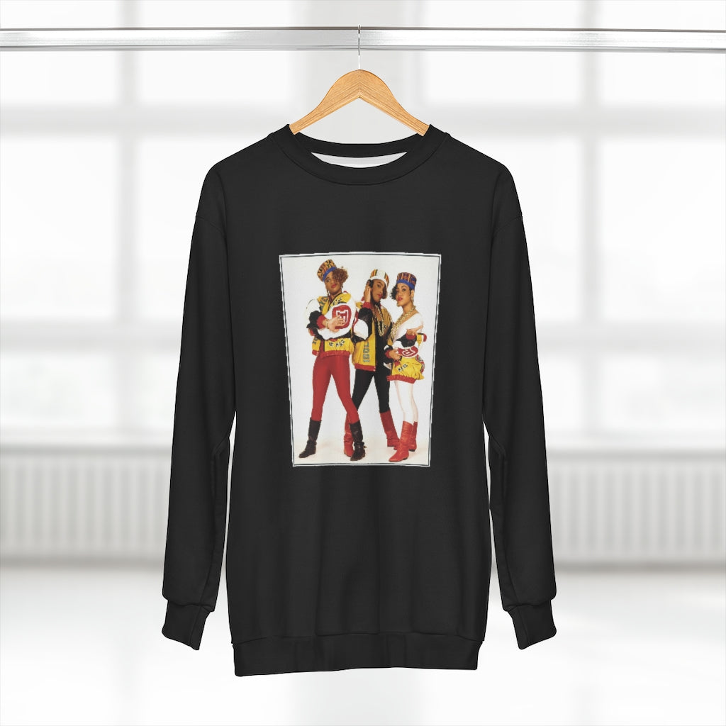 QUEENS from QUEENS (BLACK) AOP Unisex Sweatshirt