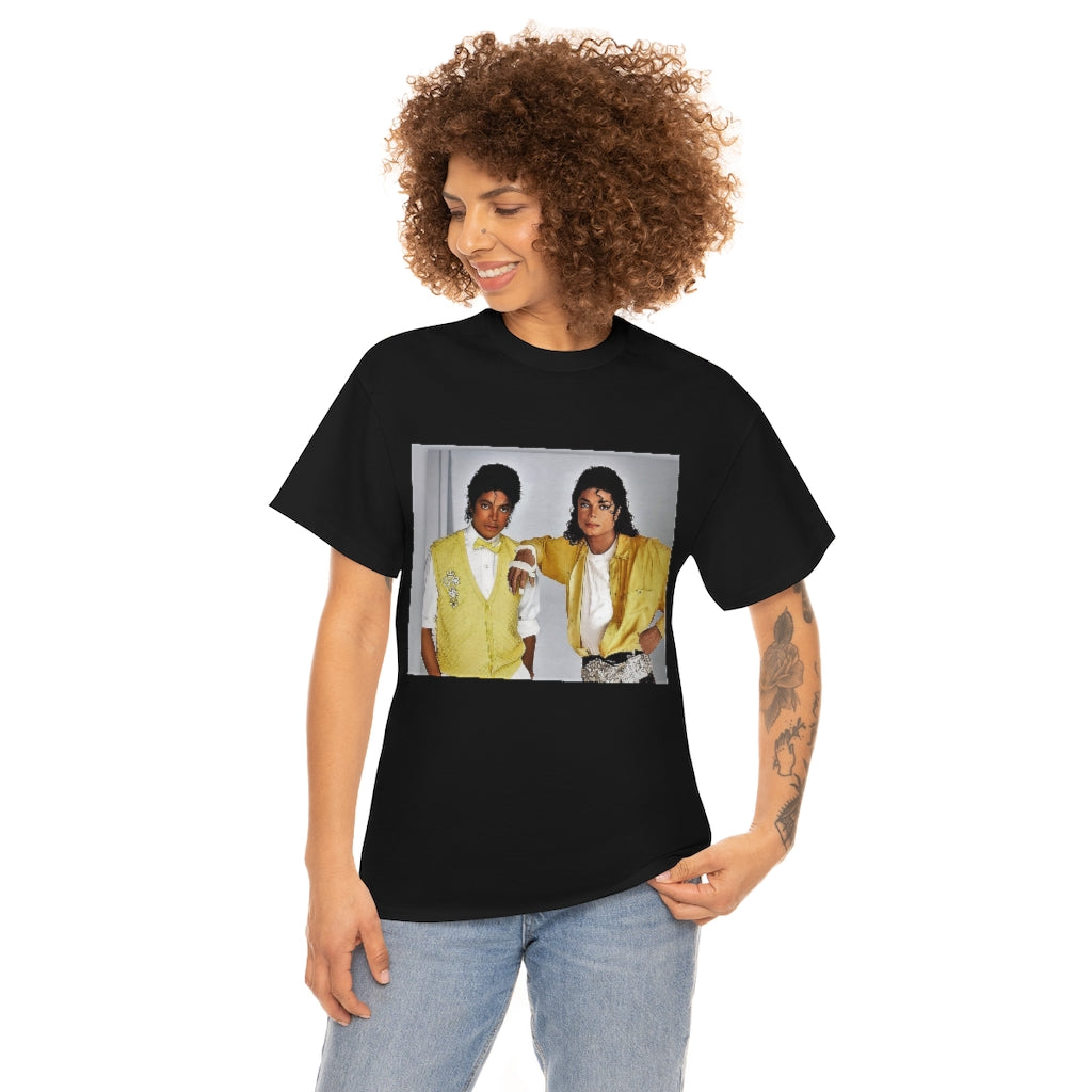 Michael meets MJ Unisex Heavy Cotton Tee