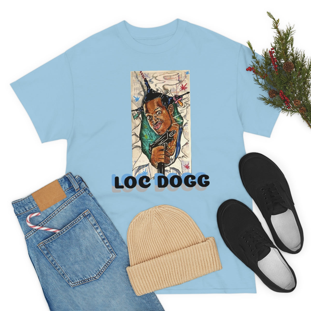 LOC DOGG Unisex Heavy Cotton Tee