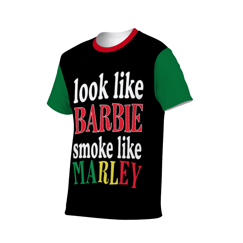 BARBIE / MARLEY PUFF Unisex All Over Print T-Shirt