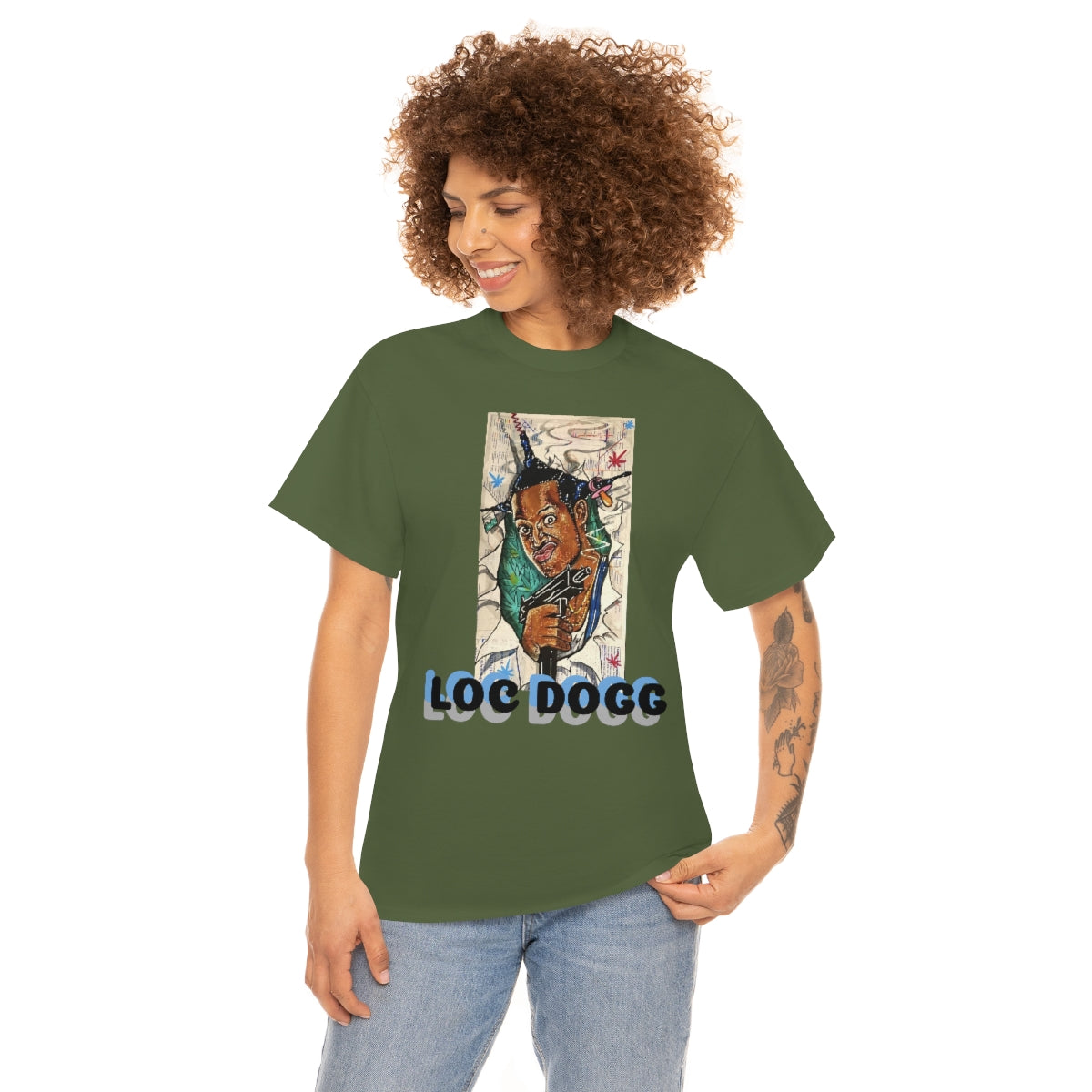 LOC DOGG Unisex Heavy Cotton Tee