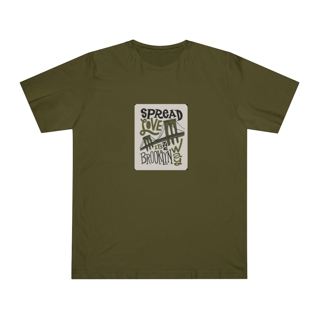 SPREAD LOVE ITS THE BROOKLYN WAY Unisex Deluxe T-shirt