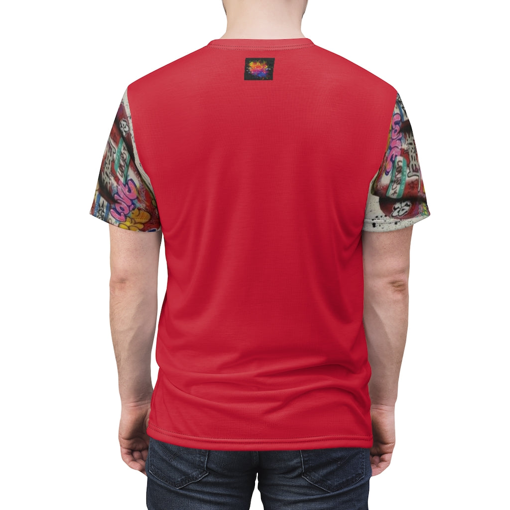 TONGUE COUTURE  ( Red ) ..  All Over Tee