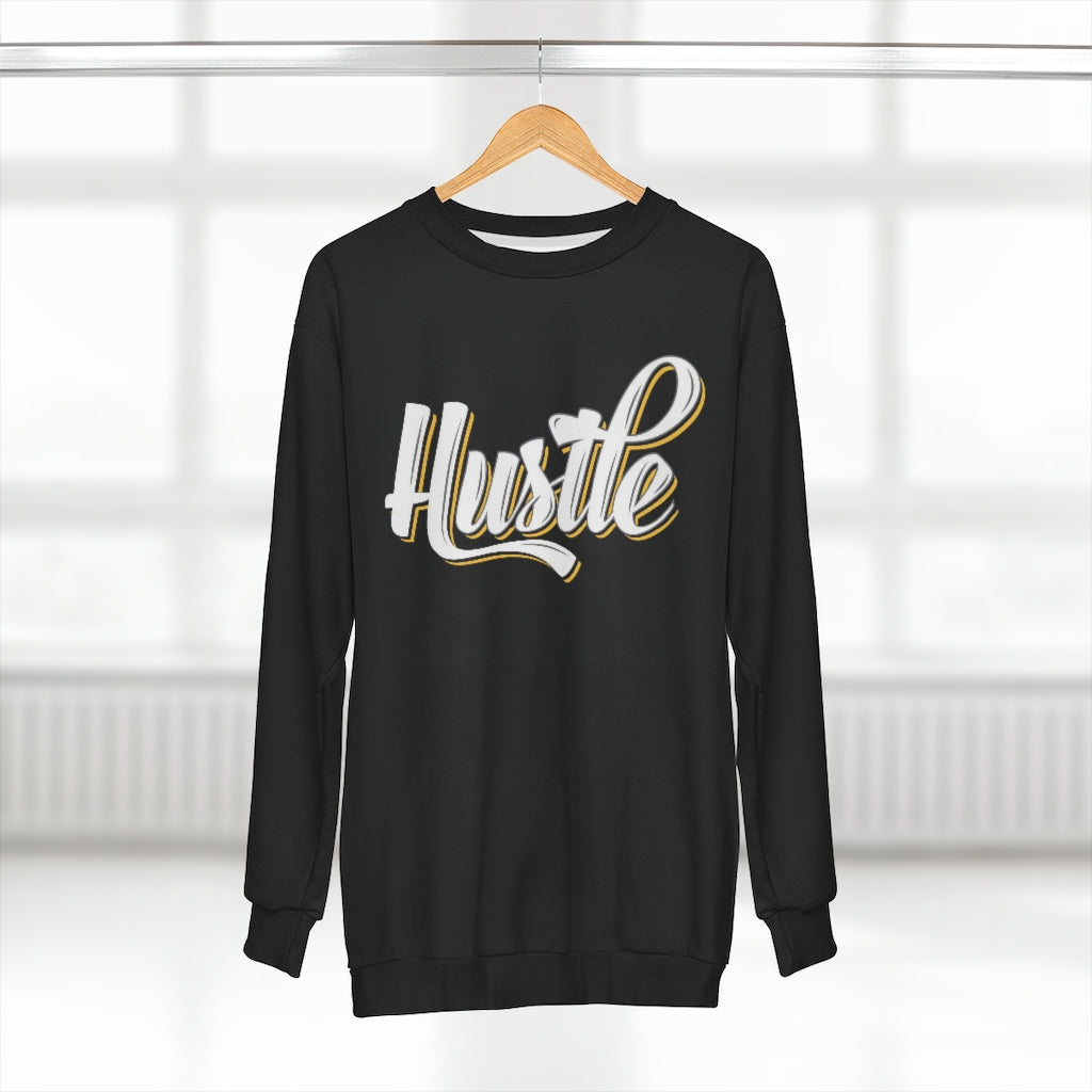 HUSTLE  ..  AOP Unisex Sweatshirt