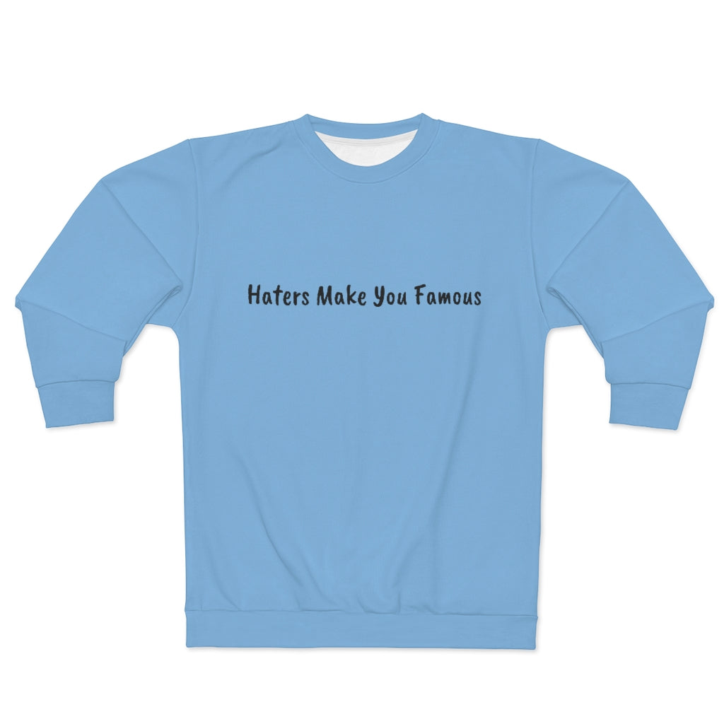 HATERS MAKE (BLUE) AOP Unisex Sweatshirt