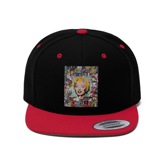 RETRO POP THROWBACK Unisex Flat Bill Hat