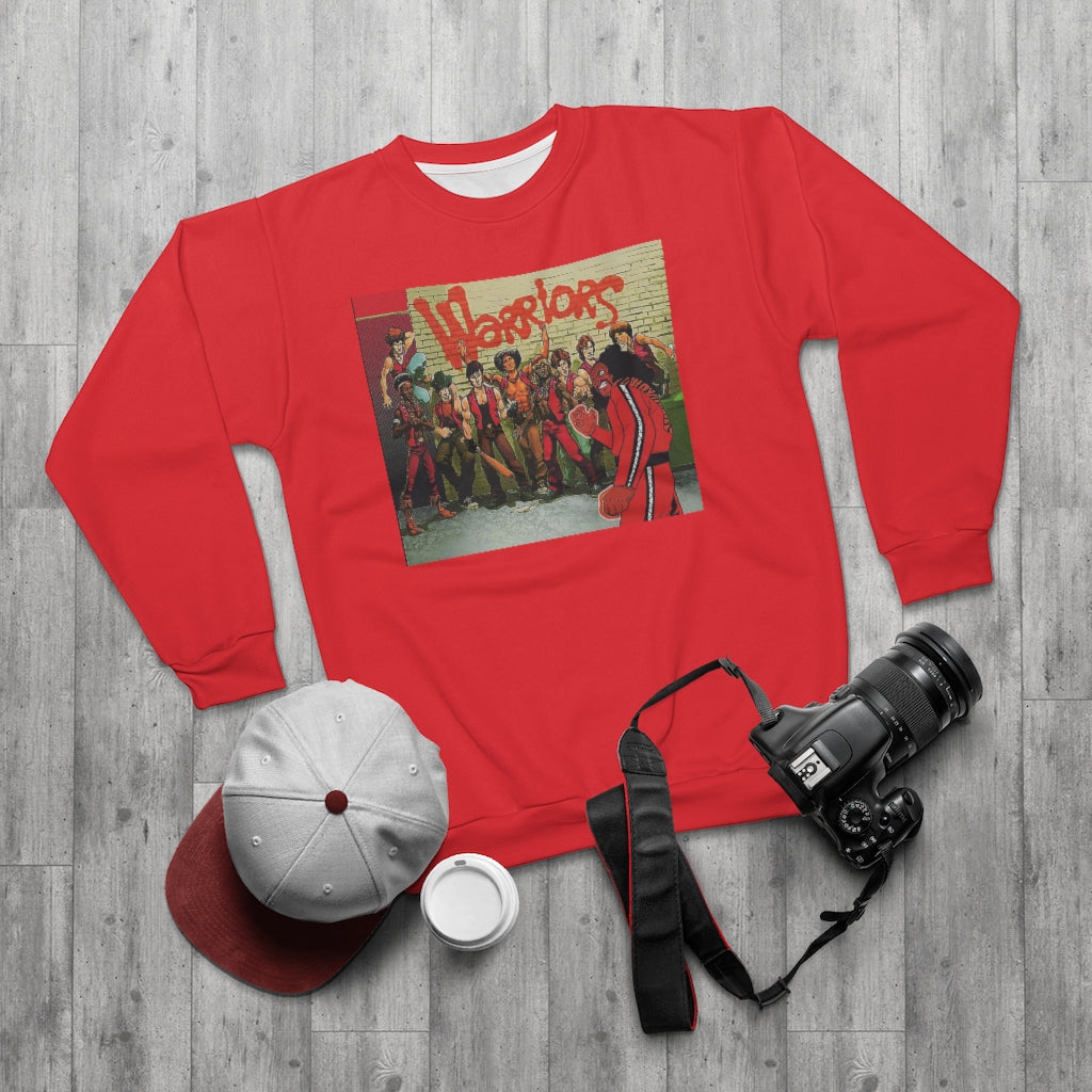 WARRIORZ (RED) AOP Unisex Sweatshirt