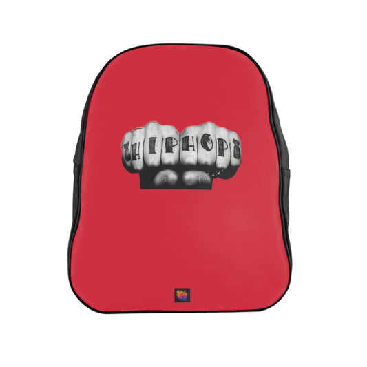 RED HIP-HOP Graphic  Backpack