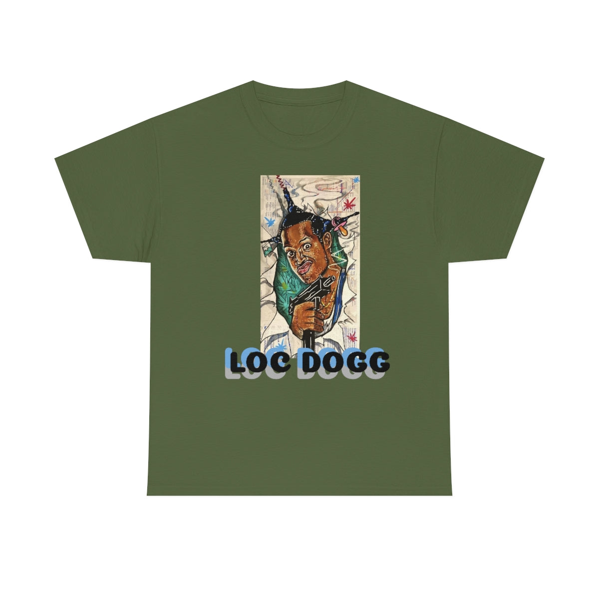 LOC DOGG Unisex Heavy Cotton Tee