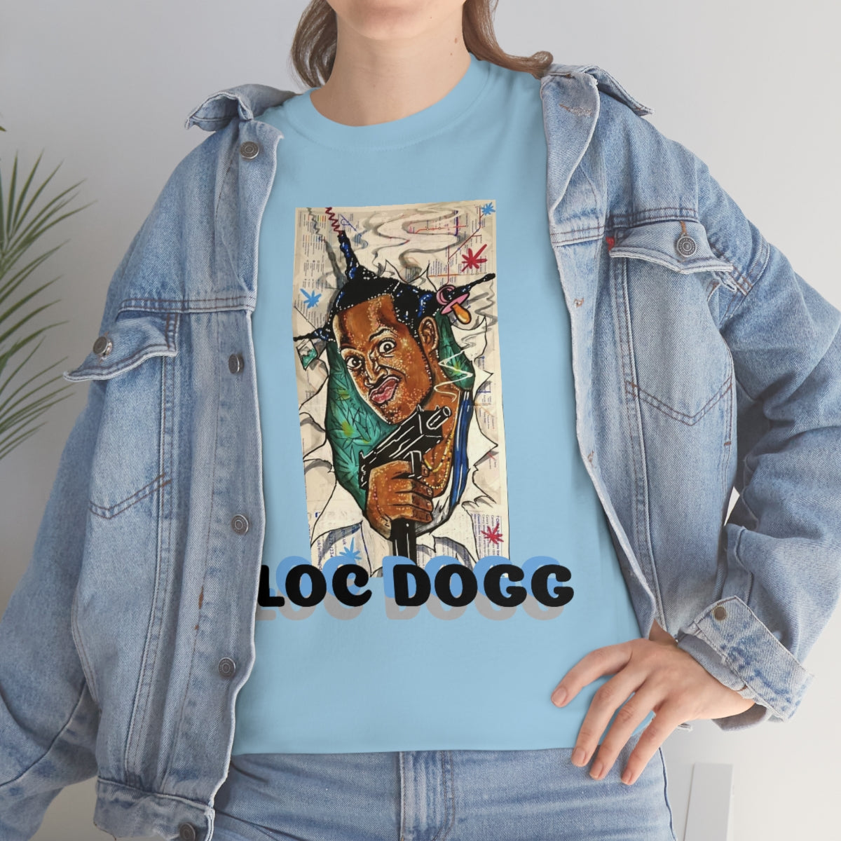 LOC DOGG Unisex Heavy Cotton Tee