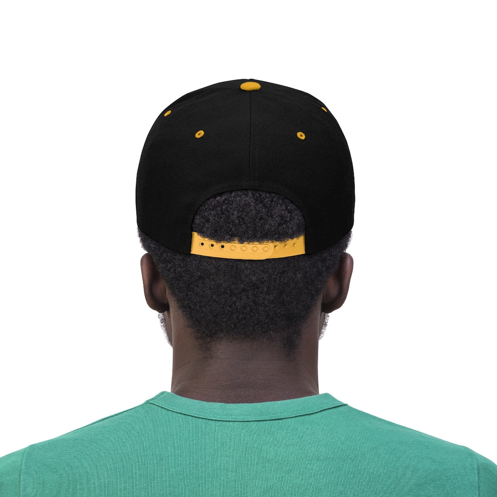 BLACK GIRLS  Unisex Flat Bill Hat