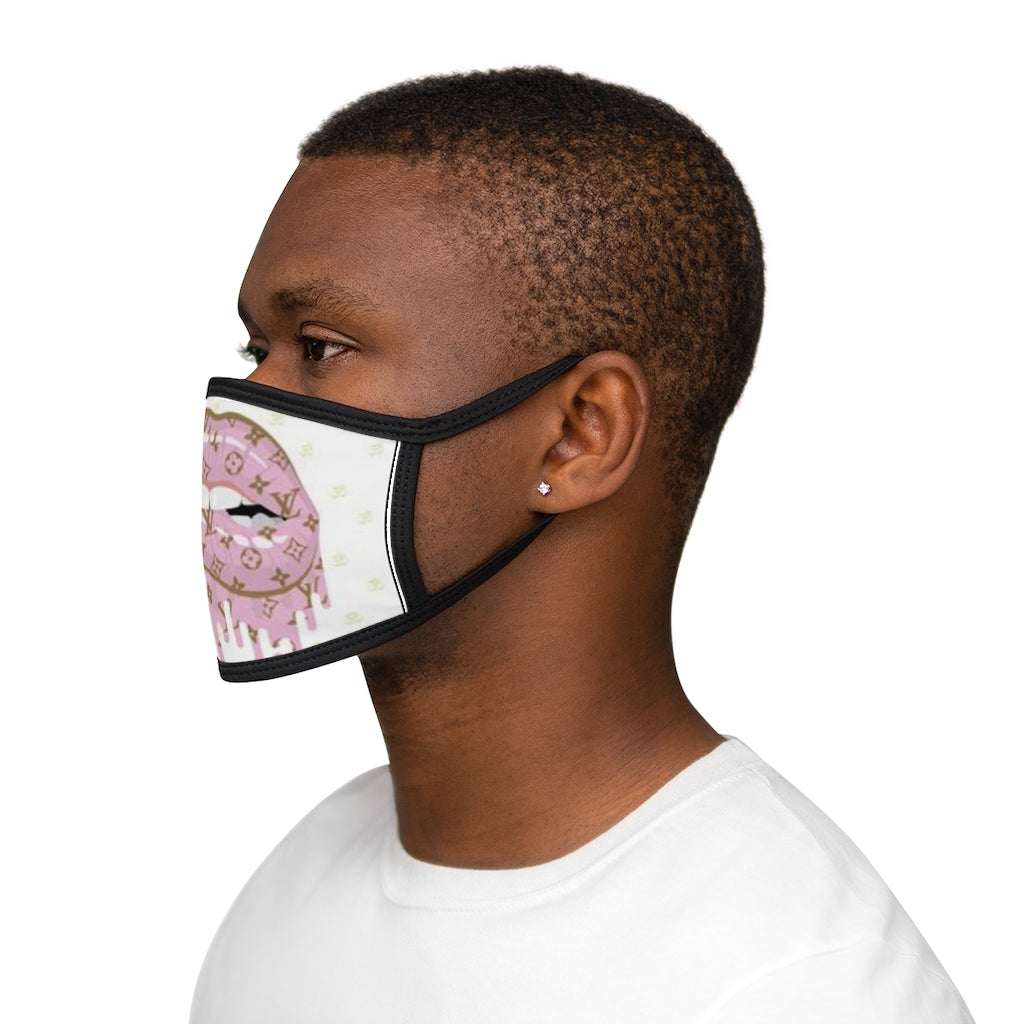 PINK-LIP COUTURE -Fabric Face Mask