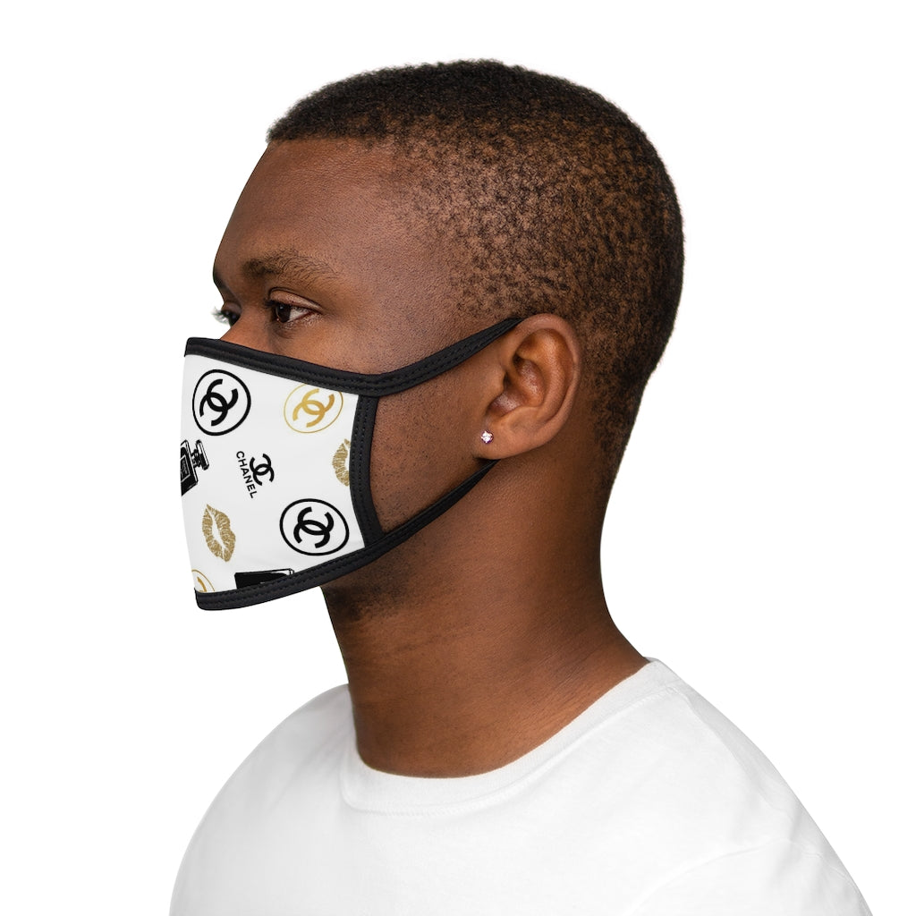 throwblack & gold COUTURE -Fabric Face Mask