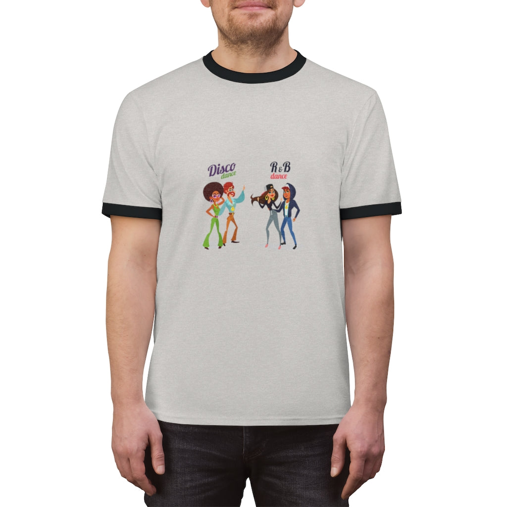 LET'S DANCE Unisex Ringer Tee