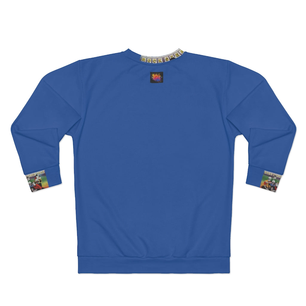 ROCK STEADY BLUE CLASSIC  ..  AOP Unisex Sweatshirt